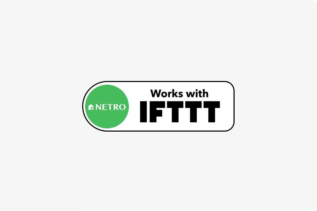 Netro works with ifttt